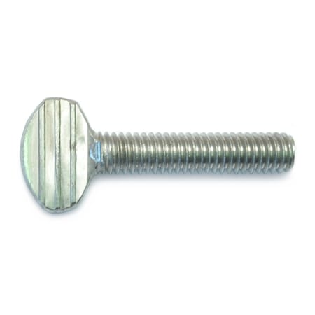 Midwest Fastener Thumb Screw, 5/16"-18 Thread Size, Spade, Stainless Steel, 1-1/2 in Lg, 5 PK 31712